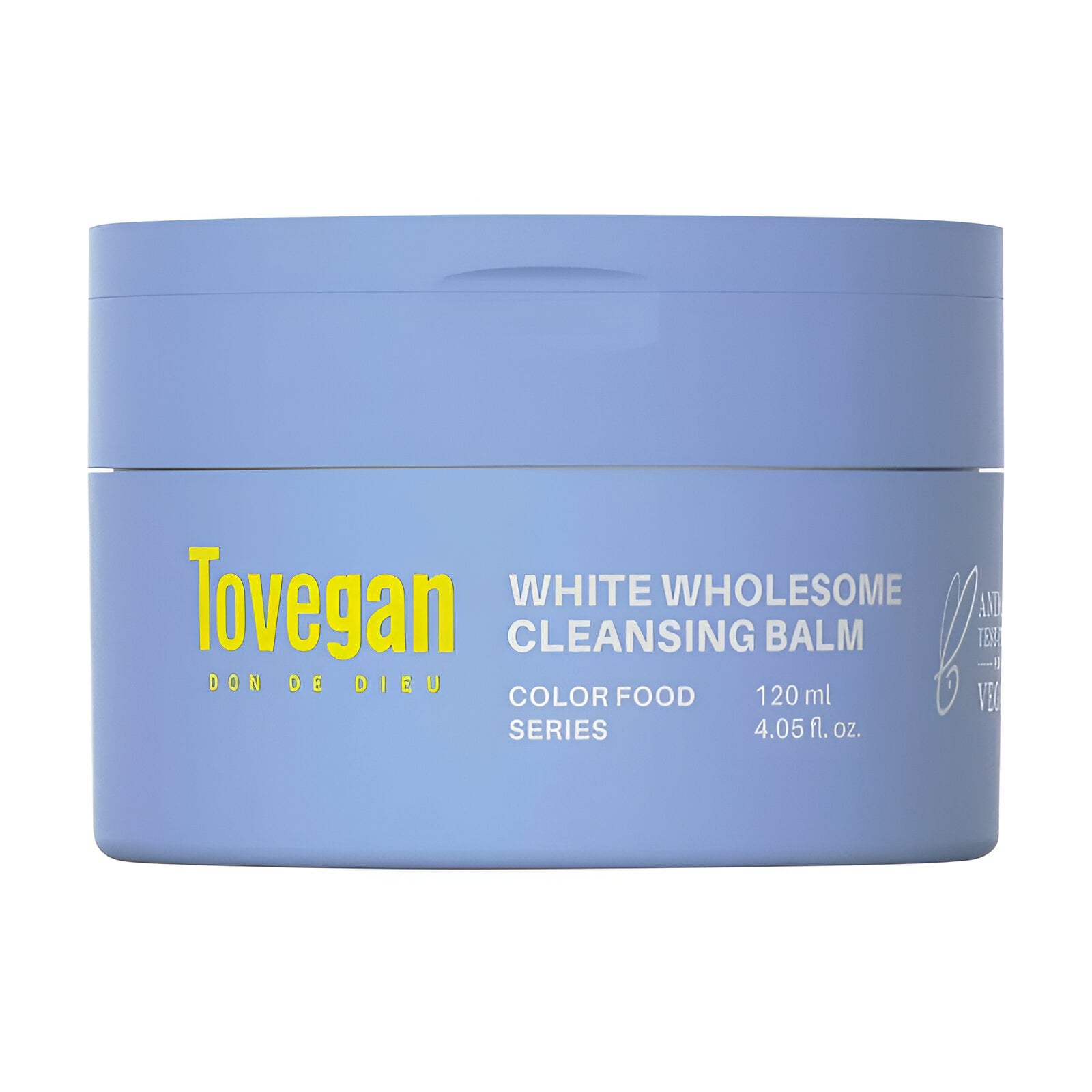Очищувальний бальзам для обличчя Tovegan Color Food Series White Wholesome Cleansing Balm, 120 мл